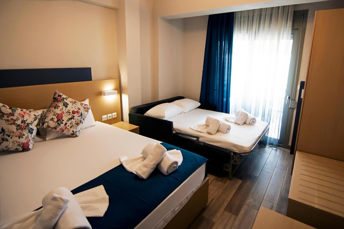 Ippokampos Holidays Apartment Nea Vrasna Bagian luar foto