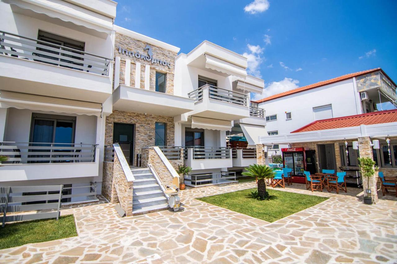 Ippokampos Holidays Apartment Nea Vrasna Bagian luar foto