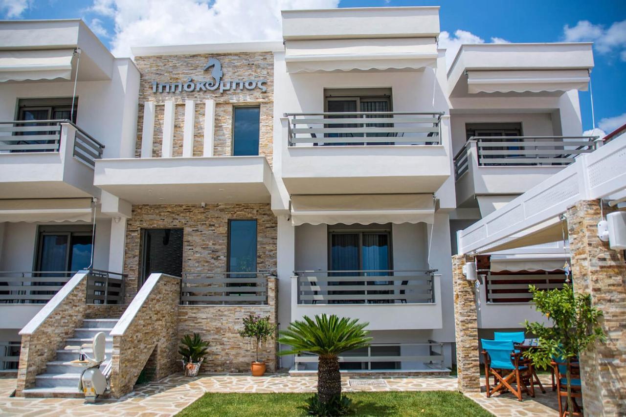 Ippokampos Holidays Apartment Nea Vrasna Bagian luar foto
