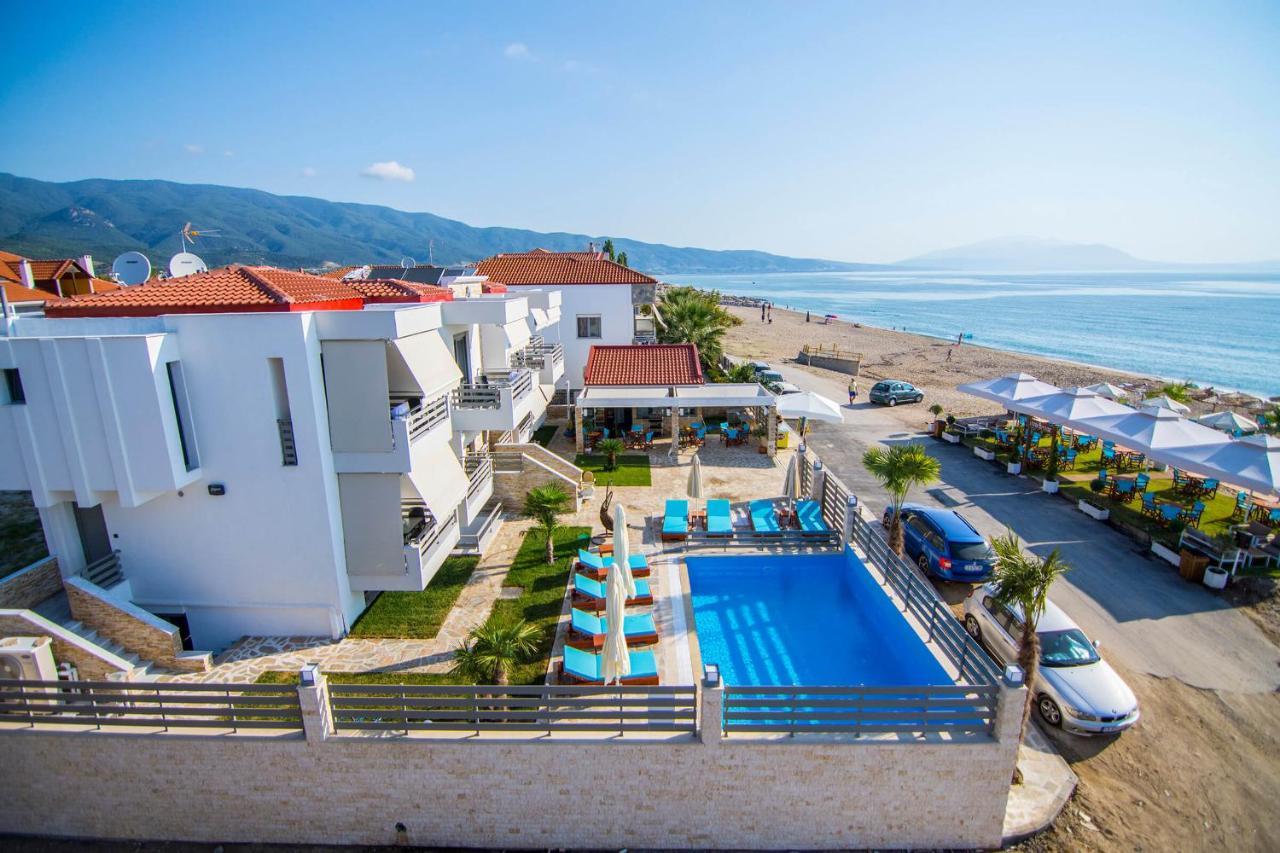 Ippokampos Holidays Apartment Nea Vrasna Bagian luar foto