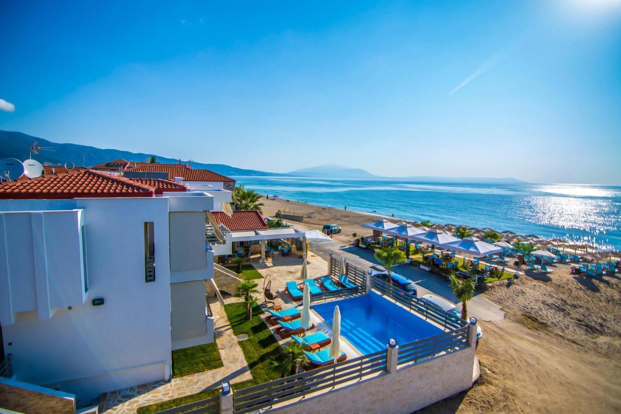 Ippokampos Holidays Apartment Nea Vrasna Bagian luar foto