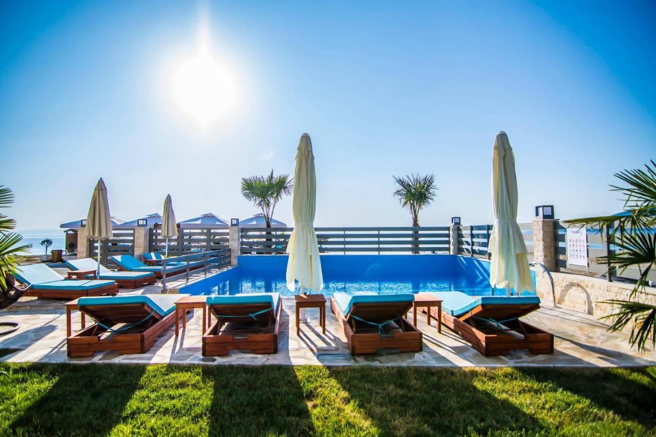 Ippokampos Holidays Apartment Nea Vrasna Bagian luar foto