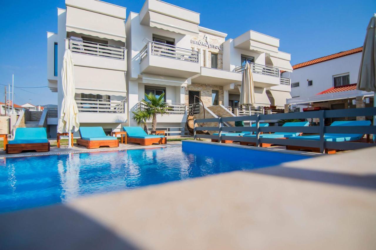 Ippokampos Holidays Apartment Nea Vrasna Bagian luar foto